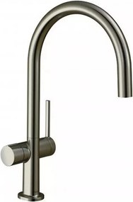 Baterie bucatarie monocomanda crom periat Hansgrohe Talis M54 220 cu 1 jet si robinet apa rece
