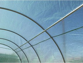 Sera de grădină cu ușă fixă, 400 x 250 x 200 cm