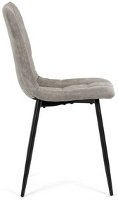 Set de scaune de sufragerie Vintage CT-281 GREY3,4 buc.
