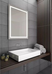 Oglinda reversibila dreptunghiulara LED Dubiel Vitrum Focus 50x70 cm