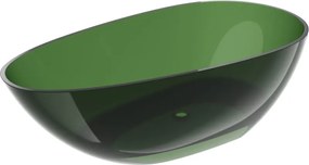 Mexen Glass forest cadă autoportantă transparentă 170 x 85 cm, dop crom - 58061708502