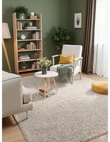 Covor gri/crem lavabil 200x290 cm Rocco Dark Cream – Elle Decoration