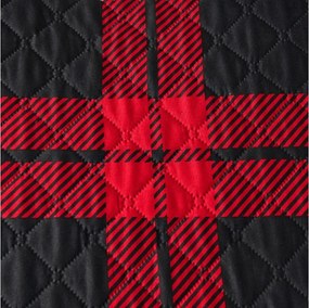Cuvertura de pat ALBURY rosu Dimensiune: 220 x 240 cm