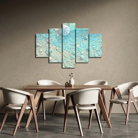 Tablou - Atmosfera de litoral în nuanțe turcoaz (150x105 cm)