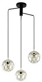 Eglo 99073 - Lustră pe cablu MIRTAZZA 3xE27/60W/230V
