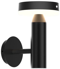 LED lampă solară de perete cu senzor GWINEA LED/4,5W/3,7V IP44 negru