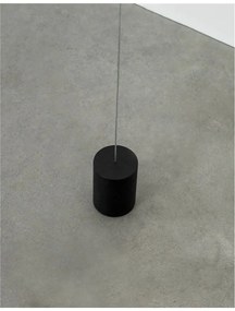 Lampa LED podea incastrabila in tavan design modern deosebit ELETTRA negru