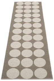 Covor tip traversă pentru interior și exterior maro/bej 70x240 cm Hugo Walnut Linen – Pappelina