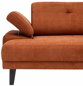 Canapea de colț Mustang mic drept Orange