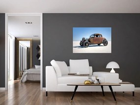 Tablou - Mașină în deșert (90x60 cm)