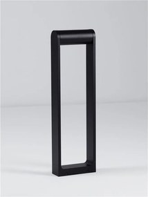 Stalp exterior LED 3000K IP65 Rox negru, H-60cm