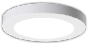 Mini Plafoniera LED incastrabila design slim BONUS D-16,5cm alba