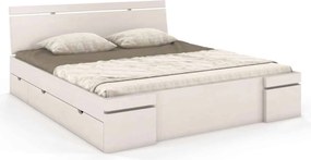 Pat lemn masiv TerraCraft Model 5 cu Sertar Fag Personalizabil