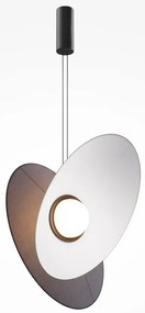 Lustra LED suspendata Evolution negru