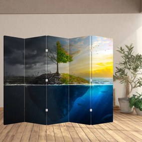 Paravan - Viața și moartea (210x170 cm)