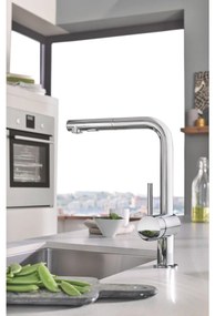 Grohe Minta baterie bucatarie pe picior StarLight Chrome 30274000
