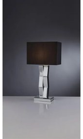 Searchlight EU5110BK - Lampă de masă MIRROR 1xE27/60W/230V