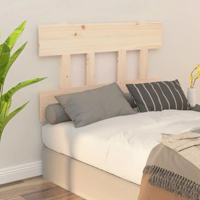 Tablie de pat, 93,5x3x81 cm, lemn masiv de pin 1, Maro, 93.5 x 3 x 81 cm