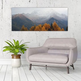 Tablou - Crestele munților (120x50 cm)
