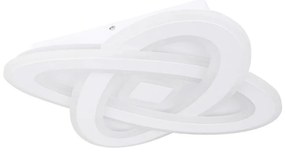 Plafonieră LED dimabilă Globo 48287-36 LARIO LED/36W/230V d. 50 cm + telecomandă