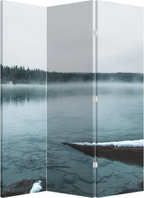 Paravan - Lacul nordic înghețat (126x170 cm)