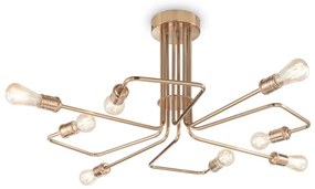 Lustra aplicata cu 8 brate, finisaj alama antic, TRIUMPH PL8 OTTONE