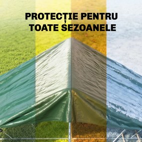 Outsunny prelată cerată cu ochiuri | Aosom Romania