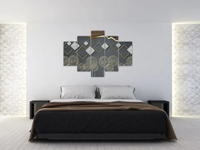 Tablou cu abstracție (150x105 cm)