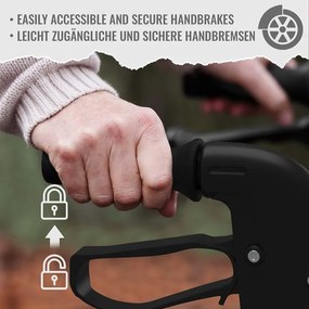 JAGO Cărucior cu patru roți pentru persoanele în vârstă, 67