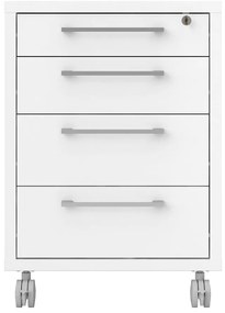 Dulap alb cu încuietoare 48x68 cm Prima – Tvilum