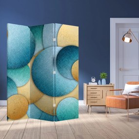 Paravan - Abstracție cercuri (126x170 cm)