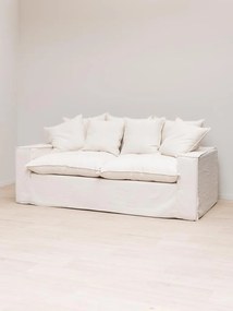 Canapea premium, 3 locuri, stofa, perne decorative, Candela