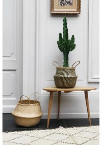 Coş depozitare din iarbă de mare Compactor Zic Zac, ⌀ 27 cm