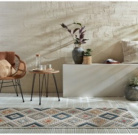 Covor tip traversă de exterior crem 80x230 cm Zion Natural – Flair Rugs