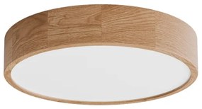 Plafonieră pentru baie CLEO 4xE27/24W/230V IP54 d. 47,5 cm stejar