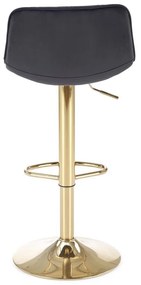 Scaun de bar Bodhi, negru