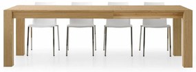 MASA FAVOLA - EXTENSIBILA FINISAJ STEJAR PERIAT - STEJAR NATURAL - 180 cm / 90 cm / 77 cm