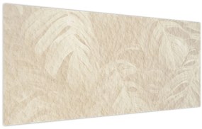 Tablou - Frunze în textură (120x50 cm)