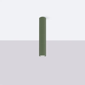 Spot Sollux SL.1609 KARBON 1xGU10/10W/230V 40 cm verde