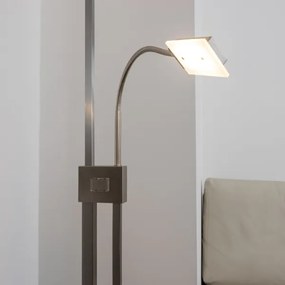 Lampadar LED dimabil Eglo 33182 SOLANO 1xLED/26W/230V+1xLED/3,2W crom