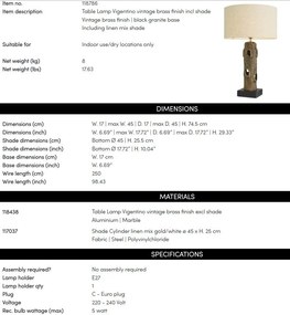 Veioza, Lampa de masa LUX Vigentino