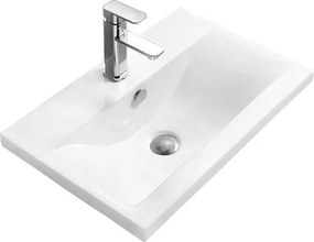 Mexen Emma chiuvetă încastrată în blat 51 x 39 cm, albă - 25055100