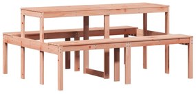 832565 vidaXL Masă de picnic, 160x134x75 cm, lemn masiv douglas