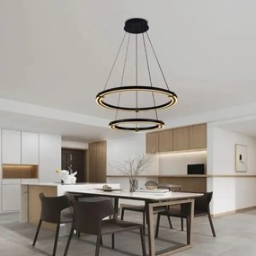 Lustră LED dimabilă pe cablu LED/130W/230V 3000-6500K + telecomandă
