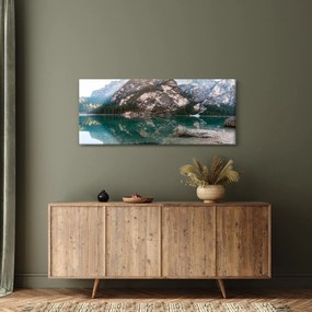 Tablou cu lac montan (120x50 cm)