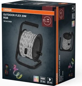 Osram - bandă LED RGB reglabilă pentru exterior FLEX 20m LED/135W/230V IP65 + telecomandă