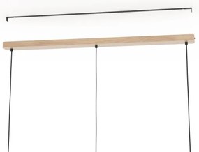 Lustră pe cablu Eglo 390324 HONTONGAS 3xE27/25W/230V bej