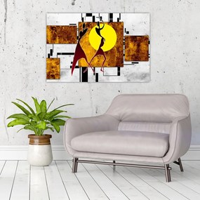 Tablou cu pictură epochală străveche (90x60 cm)