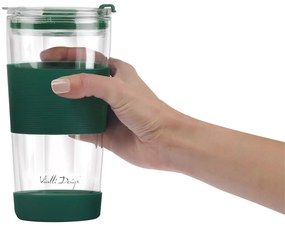 Cană termos verde 600 ml Fuori – Vialli Design