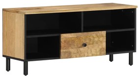 vidaXL Comodă TV, 100x33x46 cm, lemn masiv de mango